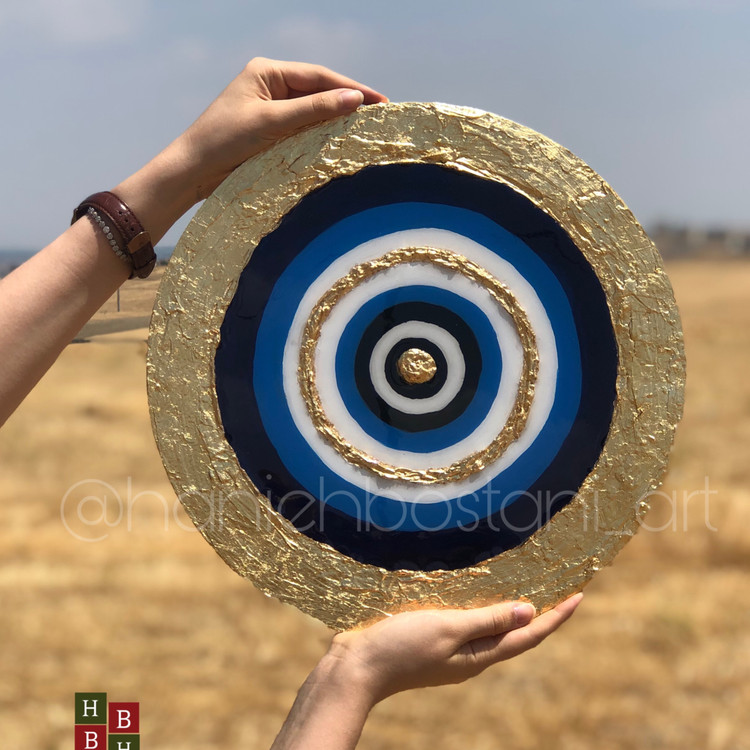 تابلو دیواری چشم نظر رزینی