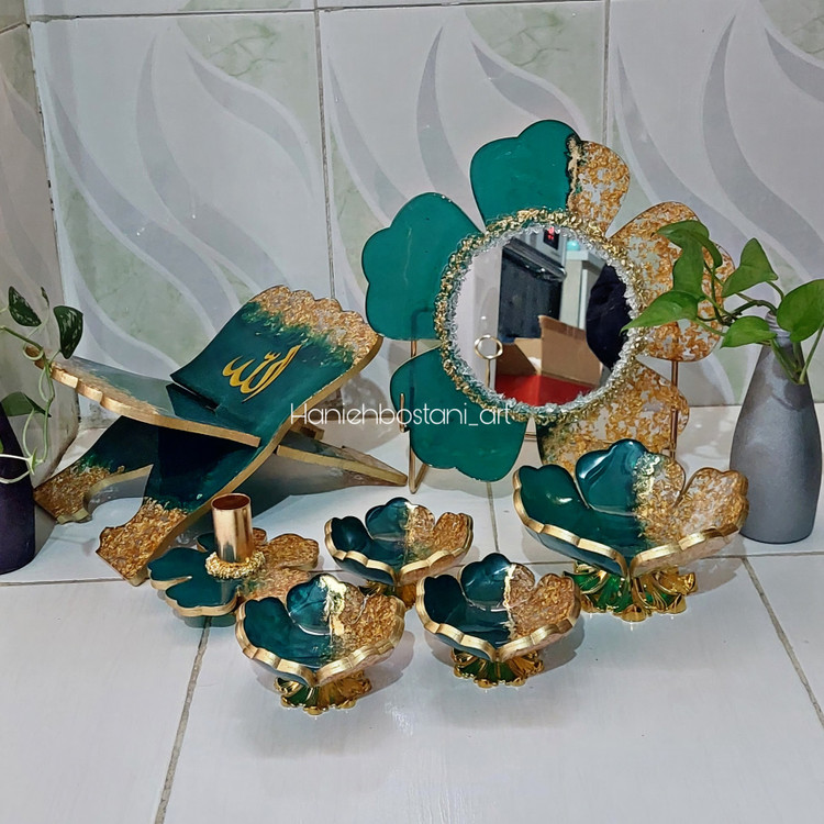 هفت سین رزینی سبز